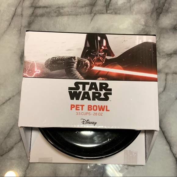 Star Wars 1977 Logo Branded 6" Ceramic Pet Bowl - Picture 6 of 8